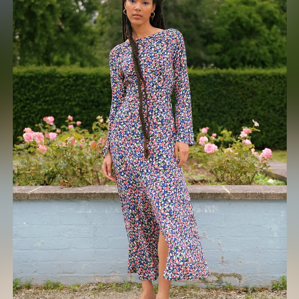 Rixo London Mimi Dress | Smudge Print